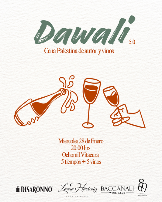 Dawali 5 - Cocina Palestina con vinos (28 de enero)