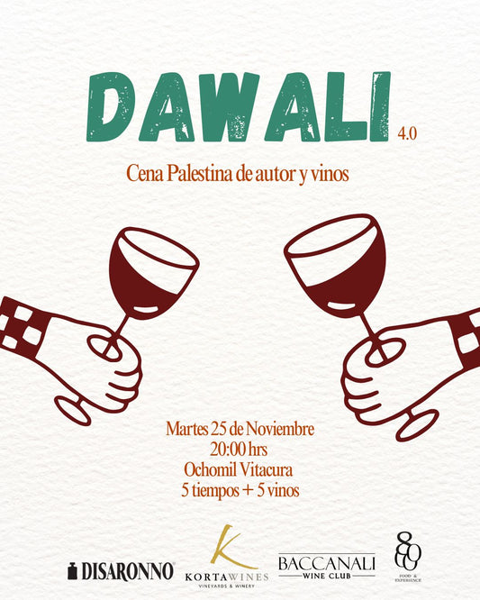 Dawali 4 - Cocina Palestina con vinos (25 de noviembre)