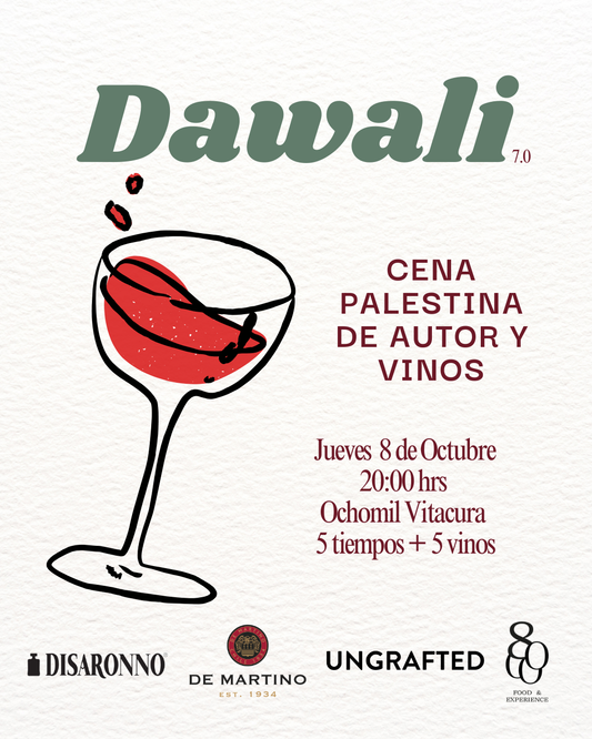 Dawali 7 - Cocina Palestina con vinos (8 de Octubre)